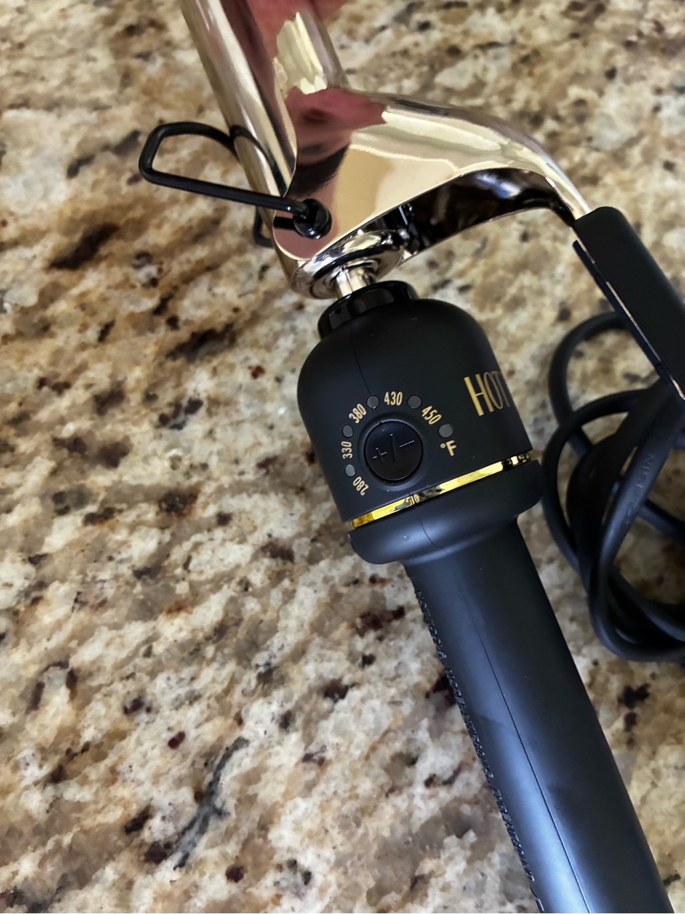 HOT Tools 24K Gold Professional 1" Extended Barrel Curling Iron NWOT - Picture 5 of 7